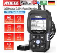 2026 ANCEL TD700 KFZ Diagnosegerät OBD2 Scanner Alle Systeme ABS SAS für Toyota