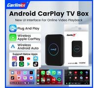 2026 CarlinKit Android TV Box LITE CarPlay Android Auto Wireless USB Adapter Unterstützung Netfilx Youtube Spotify Für Auto Multimedia Lite S 2GB 16GB