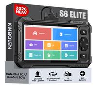 2026 KINGBOLEN S6 ELITE Auto OBD2 Diagnosegerät Scanner Kostenloses Upgrade FCA