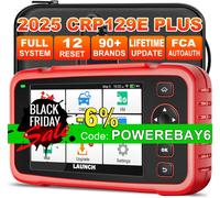 2026 Launch CRP129E PLUS V2.0 Profi OBD2 Diagnosegerät ALLE SYSTEM TPMS EPB SAS