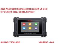 2026 NEW OBD Diagnosegerät iCarsoft US V4.0 for US Ford, Jeep, Dodge, Chrysler