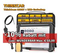 2026 ThinkScan 689BT KFZ OBD2 Diagnosegerät 35 Reset Alle system + USB Endoskop