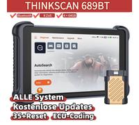2026 ThinkScan 689BT KFZ OBD2 Diagnosegerät ALLE System 35 Reset ECU-Codierung