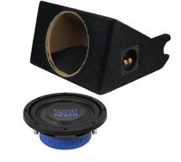20cm Subwoofer Hifonics ZEUS ZST8D2 + Gehäuse für Fiat, Peugeot, Citröen