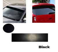 20CM x 140CM Schwarz Visier Streifen Folie Auto Frontscheibe UV Schatten Banner