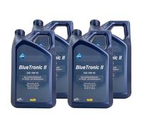 20L Aral BlueTronic II 10W-40 Motoröl für Fiat 9.55535 D2 VW 505.00 501.01 229.3
