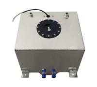 20L Kraftstofftank Aluminium, Renntank Tank mit Ölstandsensor Benzintank Große Kapazität, 5 Gallonen Treibstofftank, für Lastwagen, Geländefahrzeuge