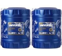 20l Mannol 7405 Motoröl Universal 15W-40 2x10l