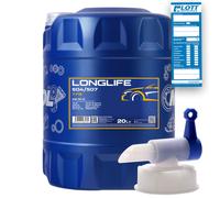 20L Mannol Longlife 504/507 5W-30 Motoröl + Auslaufhahn MN7715-20