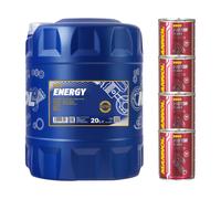 20L MANNOL Motoröl Energy 5W-30 API SL/CF Motorspülung Motor Flush