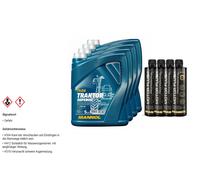 20L MANNOL Motoröl TRAKTOR SUPEROIL 15W-40 Inkl. 4x Reiniger Motor Flush