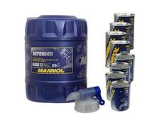 20L Motoröl MANNOL Defender 10W-40 4x MANNOL Leak-Stop ADDITIV+Motor Doctor