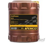 20L PEMCO Antifreeze 913 (-40) Frostschutzmittel Kühlerfrostschutz SAE J1034