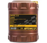 20 Liter PEMCO SAE 10W-40 Diesel G-5 UHPD Motoröl