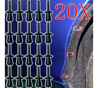 20X 5mm Kunststoff Clips Für Bmw 3 Serie E46 E90 E91 E92 Radlaufschutz Befestigu