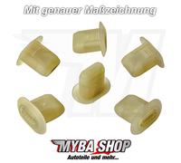 20x Befestigung Clips Renault Peugeot Iveco Fiat Citroen Dacia 699796 7703081185