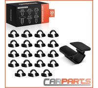 20x Befestigungsclips Motorhaube Dämmmatte Nylon für Audi A3 A4 A6 Seat Ibiza 2