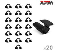 20x Befestigungsclips Motorhaube Dämmmatte Nylon für Audi A3 A4 A6 Seat Ibiza 3