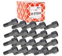 20x FEBI RADBOLZEN RADSCHRAUBEN SATZ ALUFELGEN STAHLFELGEN passend für VW SKODA