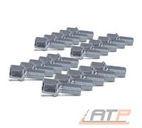 20x RADBOLZEN KUGELBUND M14x1,5x27 FÜR SKODA FABIA KAMIQ OCTAVIA ROOMSTER SCALA