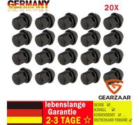 20x Radmuttern Kegelbund M12x1,5 SW19 für Ford Alu Stahl Felgen Schwarz