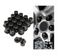 20x Radmuttern Kegelbund Mutter Mondeo SW 19 M12x1,5 für Ford Alufelgen Schwarz