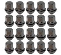 20x Radmuttern Schwarz M12x1,5 Für Ford Fiesta Focus C-Max Kuga Mondeo Transit