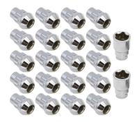 20x Radschrauben Radbolzen Radmuttern M12x1.5 Für Ford-Focus Kuga Mondeo Transit