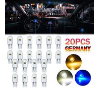 20X T10 LED Auto Standlicht Innenraumbeleuchtung Birne Lampe 12V LED Wasserdicht