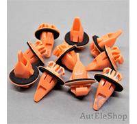 20x Zierleisten Klammern ClipS Seitenleisten Klips Halter Heckklappenverkleidung
