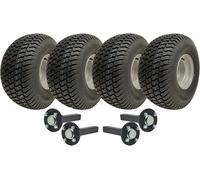 20x10.00-8 Twin Axle ATV Quad Trailer Kit 4 wheels Wanda P332 No Hitch 1800kgs