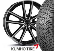 21 Zoll Winterräder für Kia EV6 GT AWD incl RDK TPMS 255/40 R21 Kumho WP52 EV BP