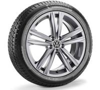 215/50 R18 92V Volkswagen T-Roc Winterkomplettrad Leichtmetallfelge Continental rechts 2GA073528Z49