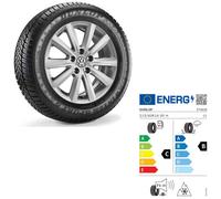 215/60 R16 95H Volkswagen T-Roc Passat Beetle Winterkomplettrad Leichtmetallfelge Dunlop rechts 3G0073536A8Z8