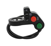 22-mm-Lenkerschalter für Motorrad-ATV-Roller, Hupenlicht-EIN-Aus-Taste, kompatibel mit Kfz-Lenkersteuerungen