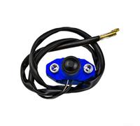 22 mm Motorrad-Lenkerschalter mit Scheinwerfer, für Hupenknopf und Reset-Startknopf für Anwendung (Kg-033 blau)