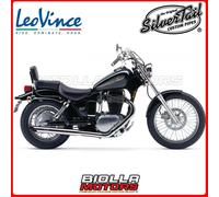 2226 AUSPUFF SILVERTAIL SUZUKI LS 650 SAVAGE 1986 - 1997 K02 CHROMED STEEL 4T b