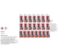 22x1 Liter MANNOL Kühlerfrostschutz Typ G12+ Antifreeze Kühlmittel -40°C rot