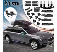 23 Universal Montagesatz Dachbox U-Bügel Dachkoffer Befestigung Montage Box DHL