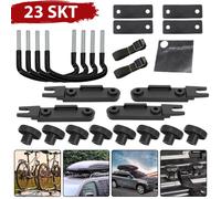 23x Montagesatz Dachbox U-Bügel Dachkoffer Befestigung Montage Box Universal