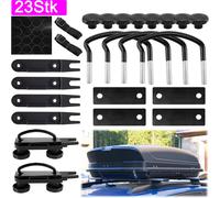 23x Universal Montagesatz Dachbox U-Bügel Dachkoffer Befestigung Montage Box NEU