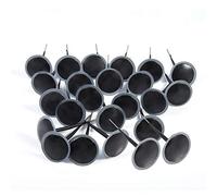 24 Stück Reifenreparatur-Patch-Kit, 5 mm Gummi-Wired-Pilz-Plug-Patch-Nagel, schlauchlose Reifenpannen-Reparatur für Auto, Motorrad, LKW, Bus