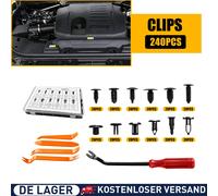 240Stk Für Toyota Auris RAV 4 C-HR Befestigung Clips Spreizniete Kunststoffclip