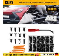 240x KFZ Befestigung Clips Spreizniete Bodenverkleidung für Toyota RAV 4 Auris