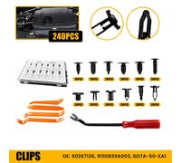240x Stoßstangen Spreiznieten Befestigungs Clips für Toyota Auris RAV 4 II III V