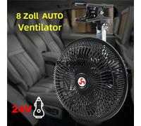 24V 235mm Ventilator Lüfter Kühler Auto Bus KFZ LKW Traktor Zigarettenanzünder,