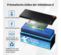 24V LiFePO4 Lithium Batterie 200Ah BMS 20000 Tiefzyklus Stromspeiccher Wohnmobil