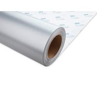 (26,31 €/m²) 3M 2080-S120 White Aluminium Satin Car Wrapping Folie 152cm x 1 lfm