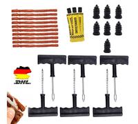 26tlg Reifen-Reparatur-Set Flicken Satz Auto Reifen Pannenset Roller Motorrad