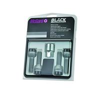 28025SUB Radsicherungsbolzen SUB (Schwarz) M14x1.5, Kugelsitz R12, Schaftlänge 41,0 mm, SW17, Schlüsseldurchmesser 25,8 mm